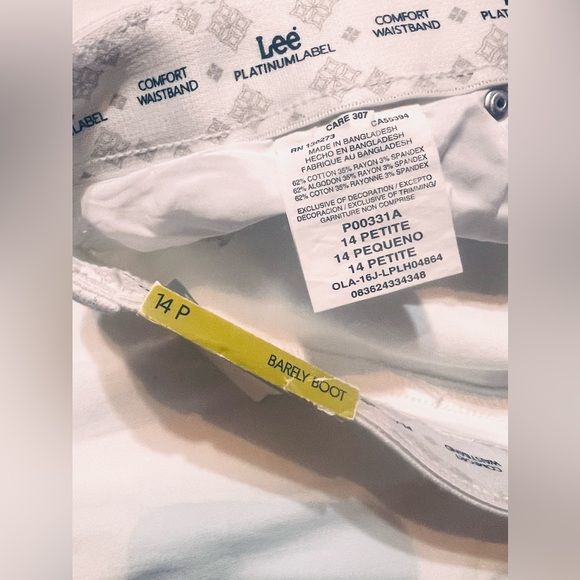 Lee Platinum Label~ NWT~ 14P - Picture 5 of 5